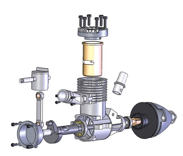 rear exploded view