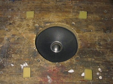 Speaker in bench